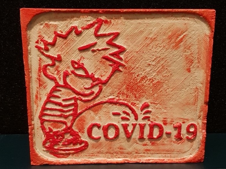 Covid19 (never forget) 12/10,5cm