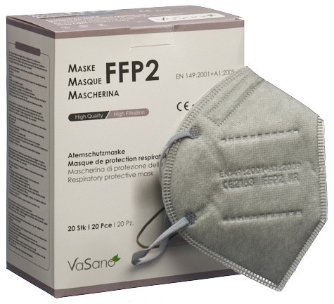 VaSano FFP2 Maske grau