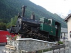 Dampflok der Zahnradbahn von Chamonix nach Mer de glace (SLM Winterthur)
