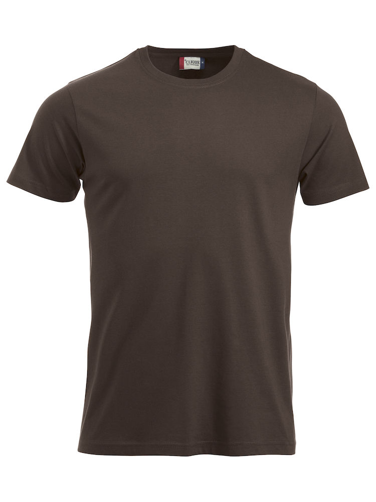 Herren T-Shirt CLIQUE New Classic-T 029360 Dunkelmocca 825