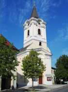 die barocke Kirche von Podersdorf