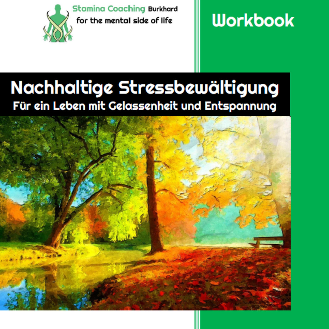 Stressmanagement, Stressbewältigung, Workbook,