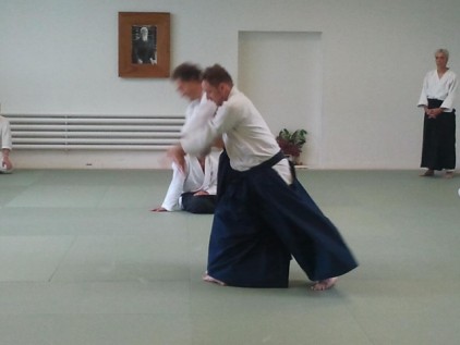 urs Keller & daniel Champeimont Aikido oktober 2011 zürich
