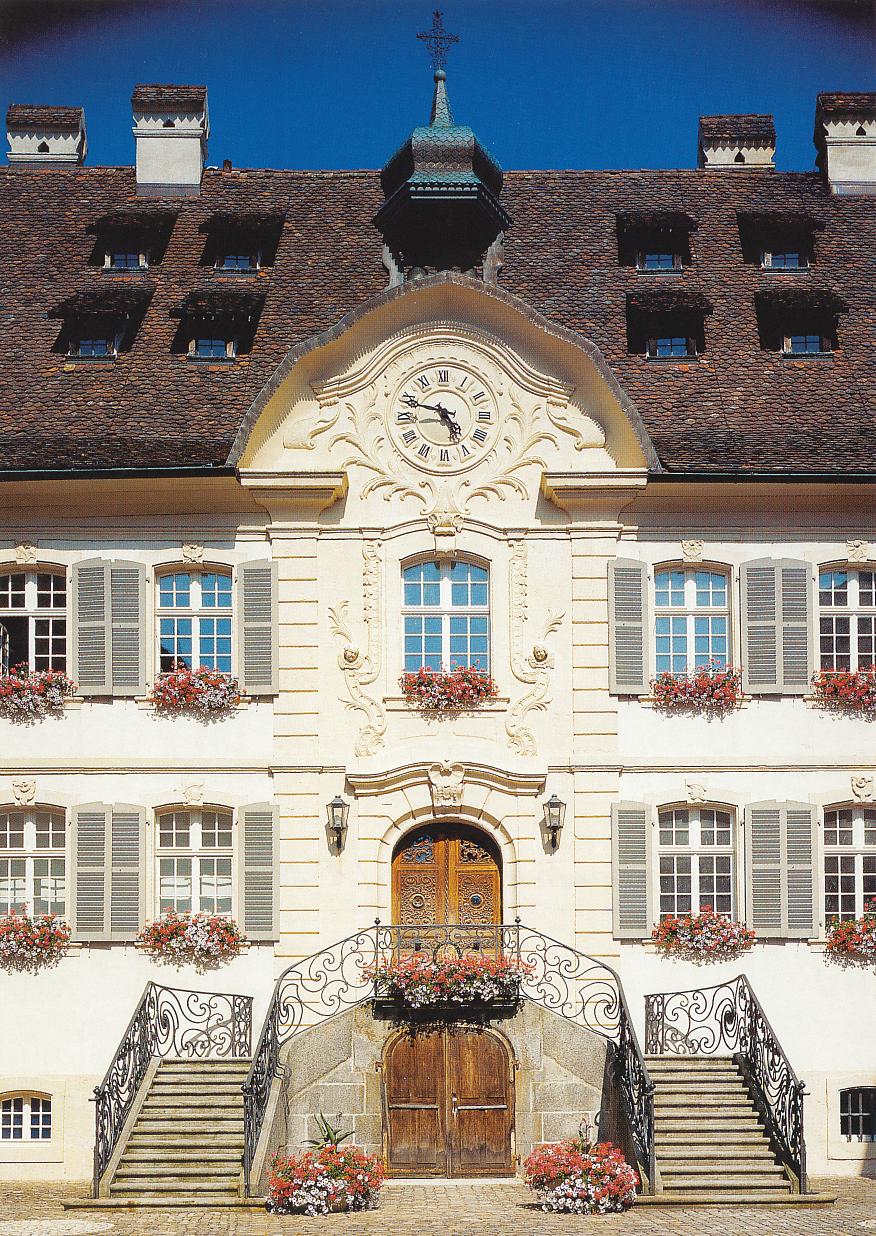 Porrentruy, Hôtel Dieu, restauration total, abris biens-culturels 1986.