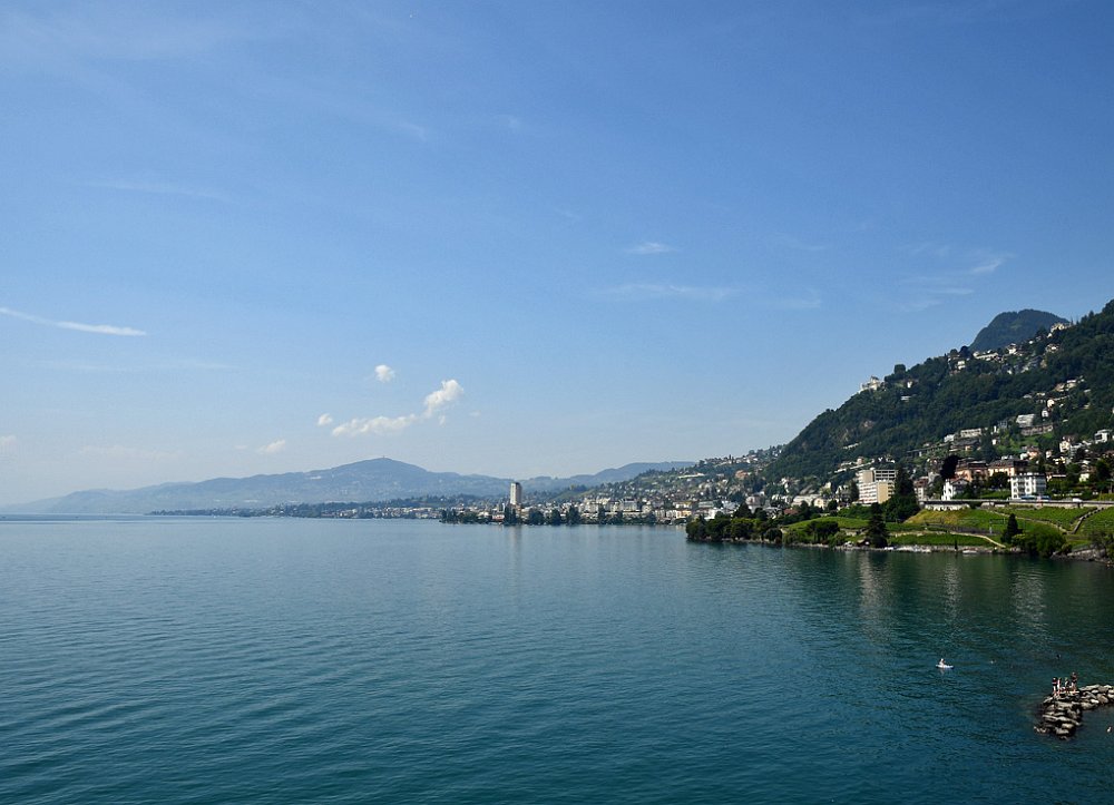 Blick nach Montreux