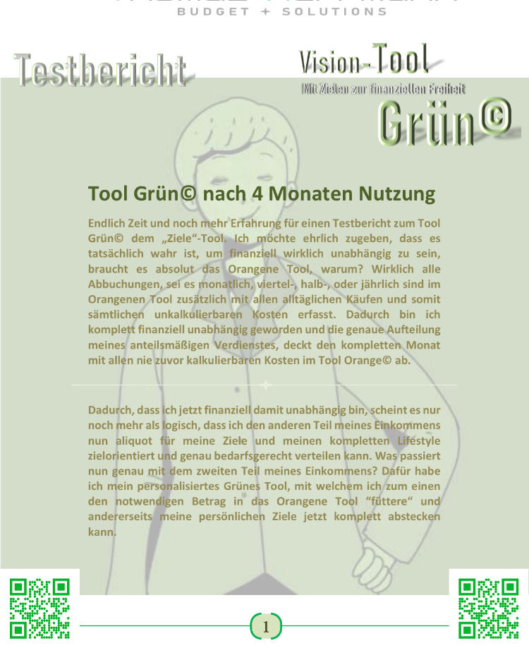 Testbericht Tool Grün_ Roman Aigner_Seite 1