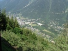 Sommer- und Wintersportort Chamonix Mont Blanc