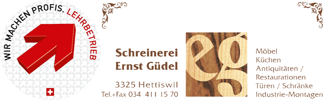 Schreinerei Ernst Güdel
