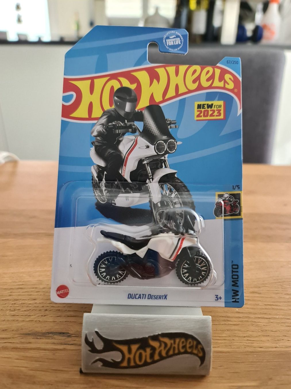 Hot Wheels HW Moto 2023 Ducati DesertX 1/5 Long Card