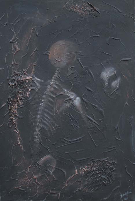 Acryl auf Leinwand 60x 90 cm Zürich, 2008