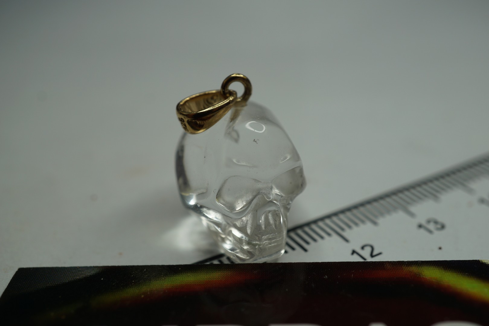 Skull Bergkristall "CH"