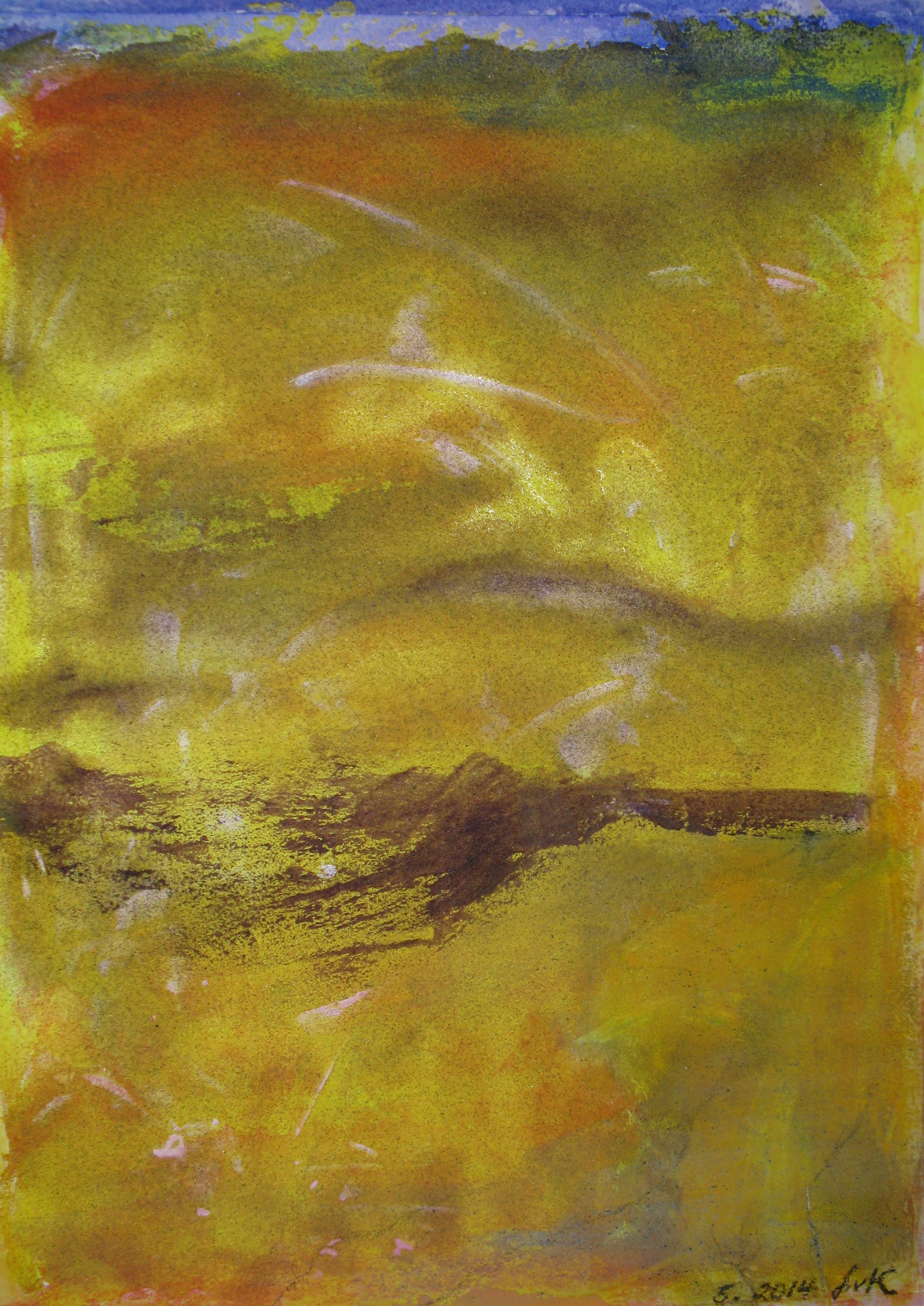 Malkurs 2014 Acryl auf Meersand und Papier  [zum Galerienindex] [zum Indexbild] [nach oben](Galerieb