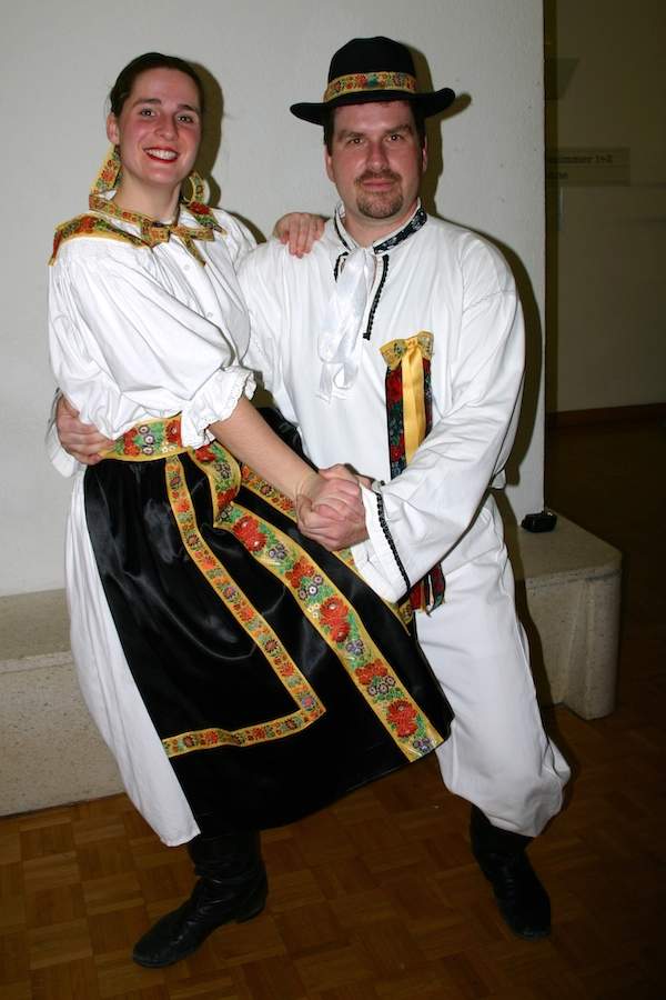 Piešťanský kroj, vystoupení ples Zürich