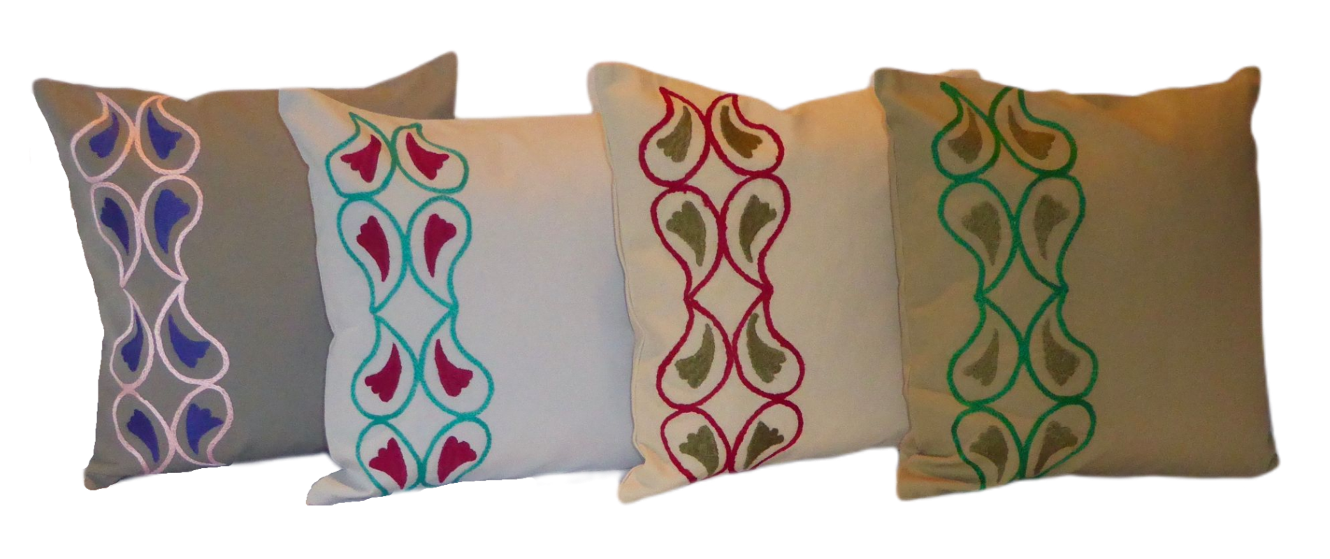 Cushions handembroidery