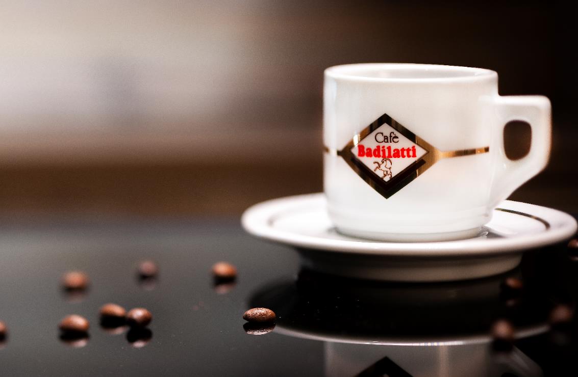 Kaffee Tasse mit Unterteller "Badilatti" je 6 Stück
