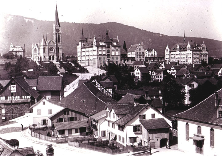 Die Schlossgasse nach 1930