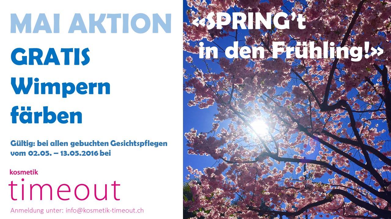 Mai Aktion "Spring`t in den Frühling"