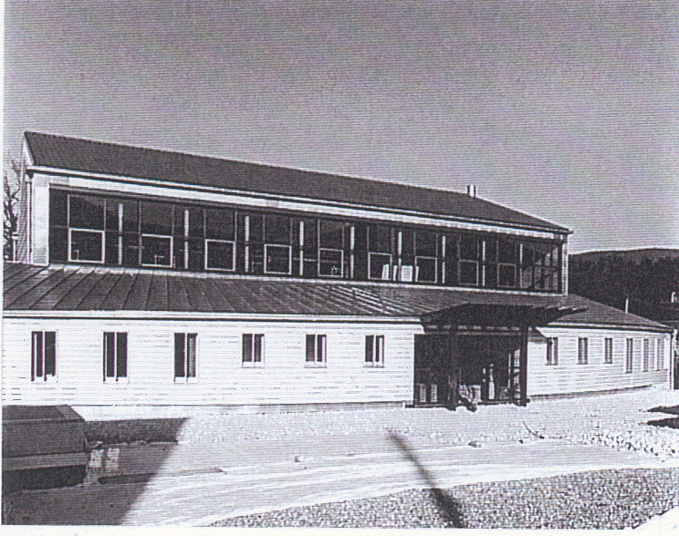Vicques, nouvelle halle de gymnastique et abris publique 1987.