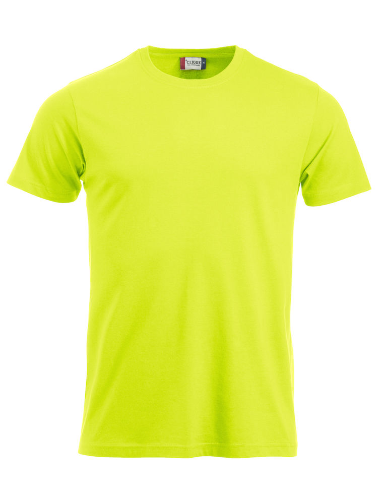 Herren T-Shirt CLIQUE New Classic-T 029360 Warnschutz Grün 600