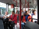 Der Bus bringt uns von Liestal