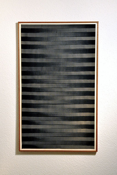 hin & zurück V, 2014, Acrylfarbe auf Papier, 114 x 70 cm