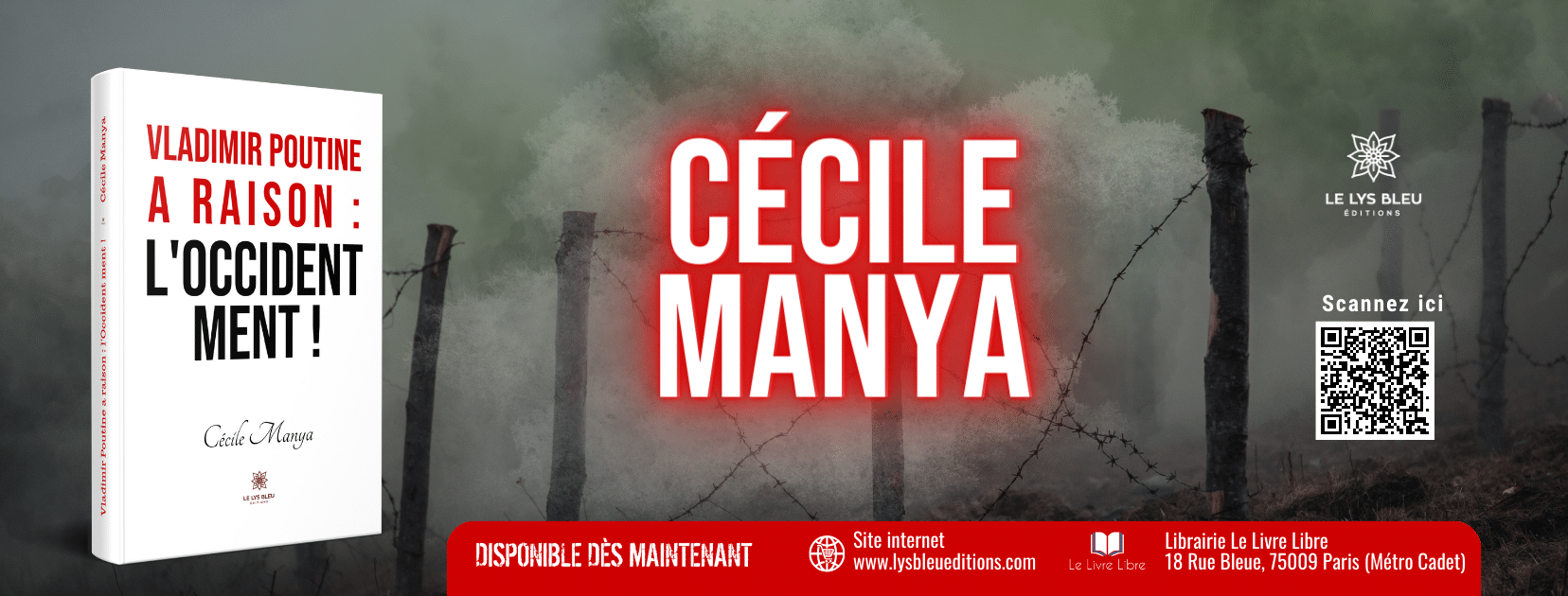 Cécile Manya, écrivaine aux richesses illimitées