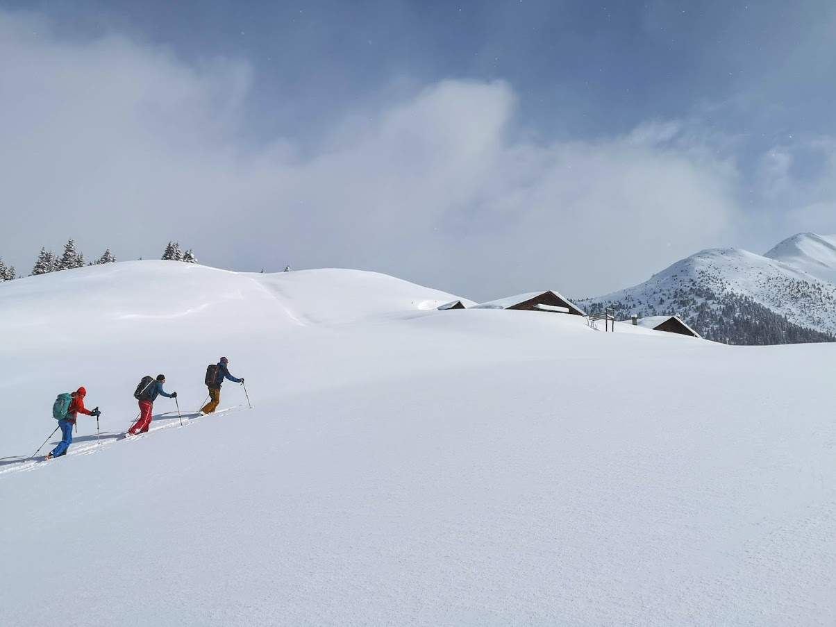 einfache Skitour Dutjerhorn, Oberdutjen, Bergführer
