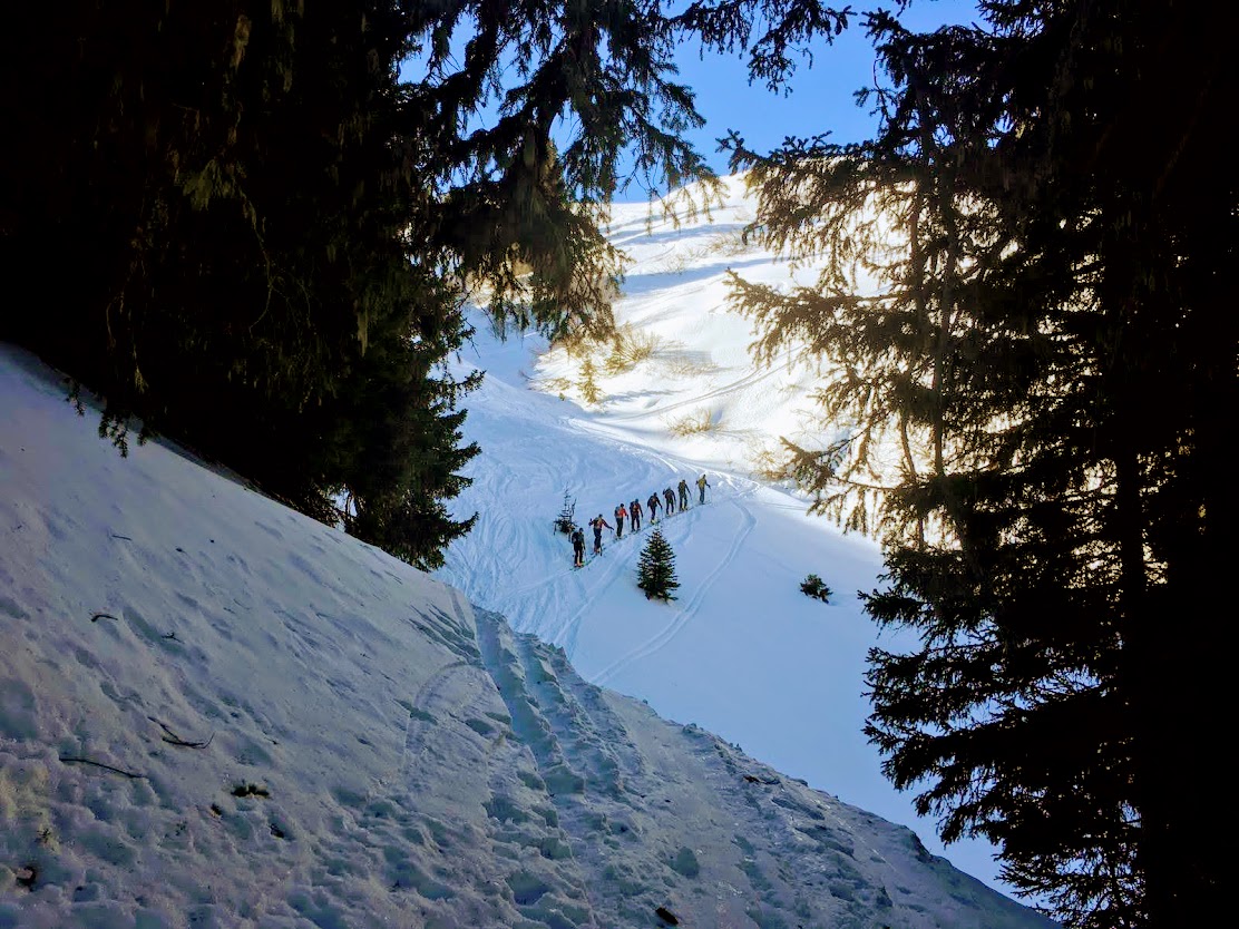 Skitour Vanatsch, Muntognas, LVS
