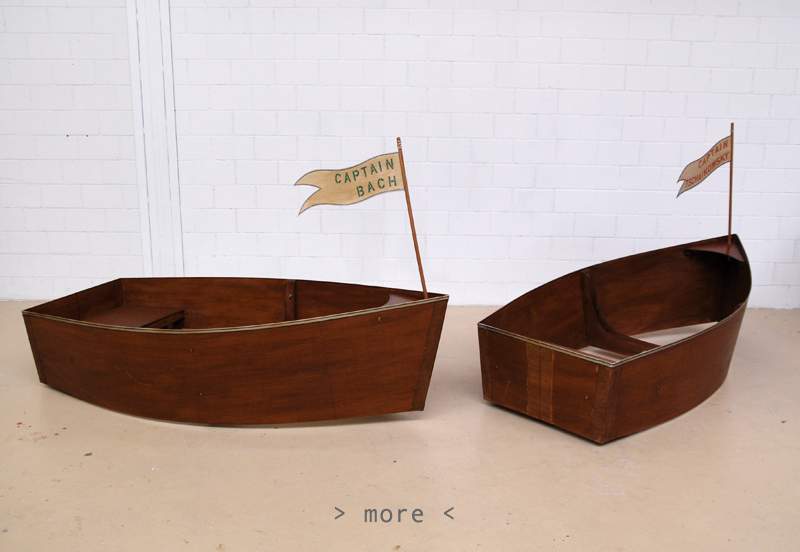 2 Boote für die „Musikwerkstatt“. Ein Parallelprogramm für Kinder zum Muttertagkonzert 2011 des Luze