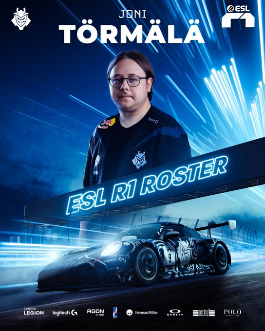 Joni Tormala Red Bull next with G2
