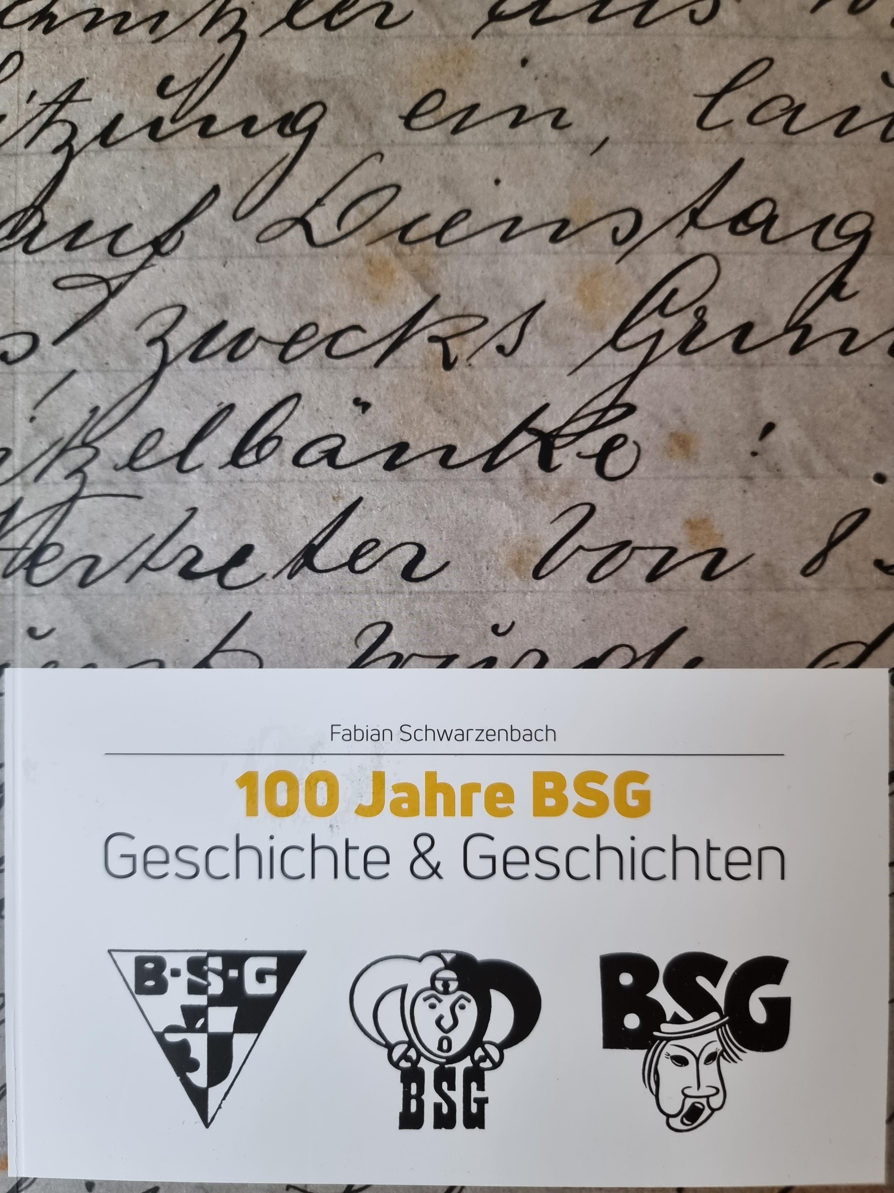 100 Jahre BSG Geschichte und Geschichten