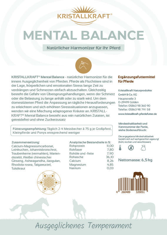 Kristallkraft® MentalBalance - 6,5kg Sack
