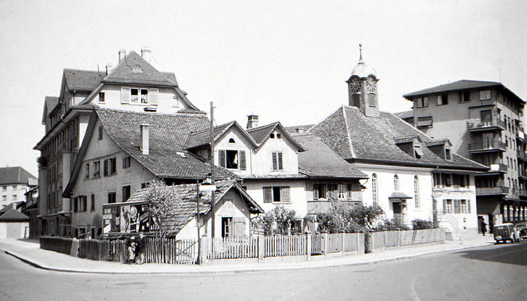 Ecke Kehlhofstrasse/Schlossgasse 14, abgebrochen 1952