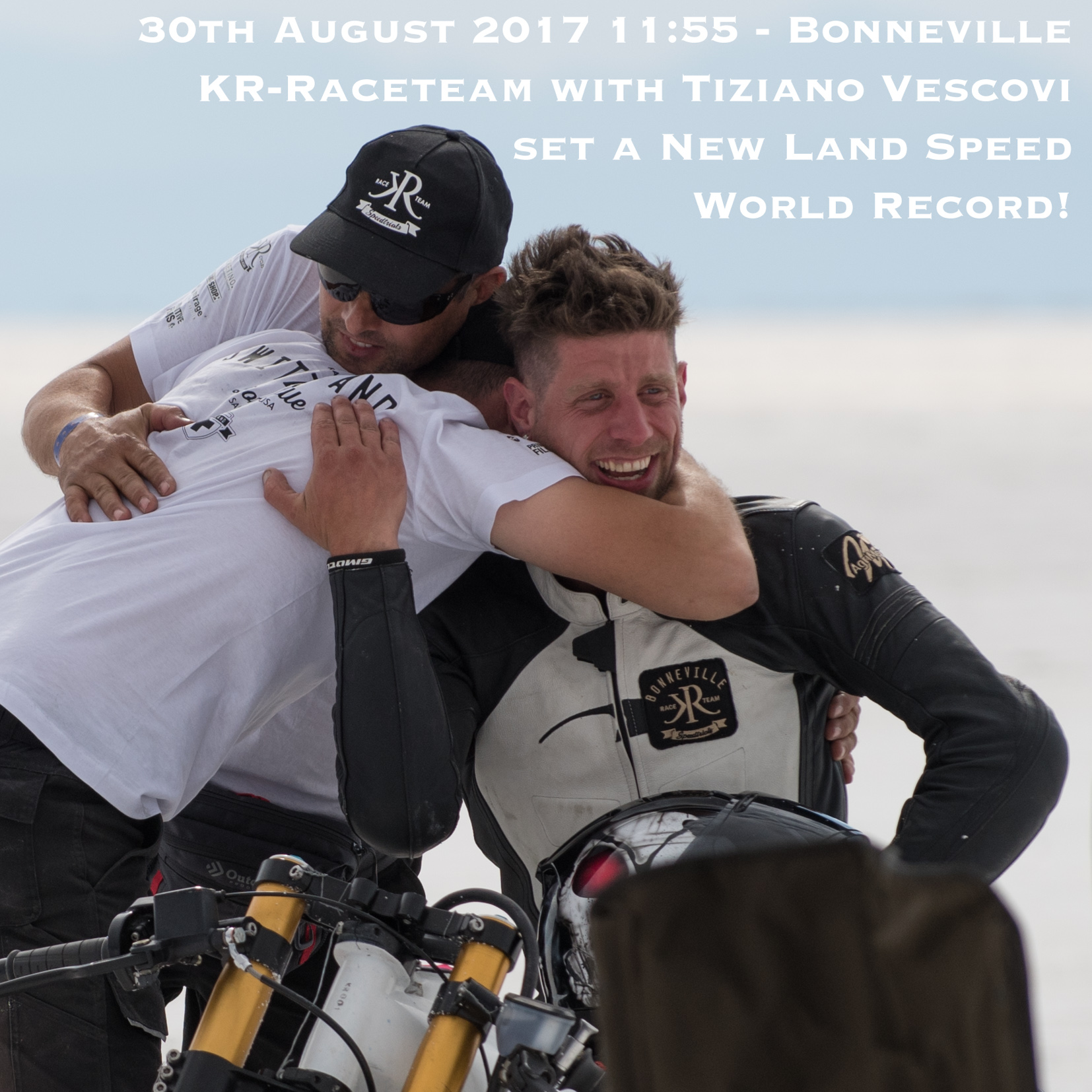 30.08.2017 - 11:55 - Bonneville - New Land Speed World Record! 167.05 MPH / 268.85 KPH