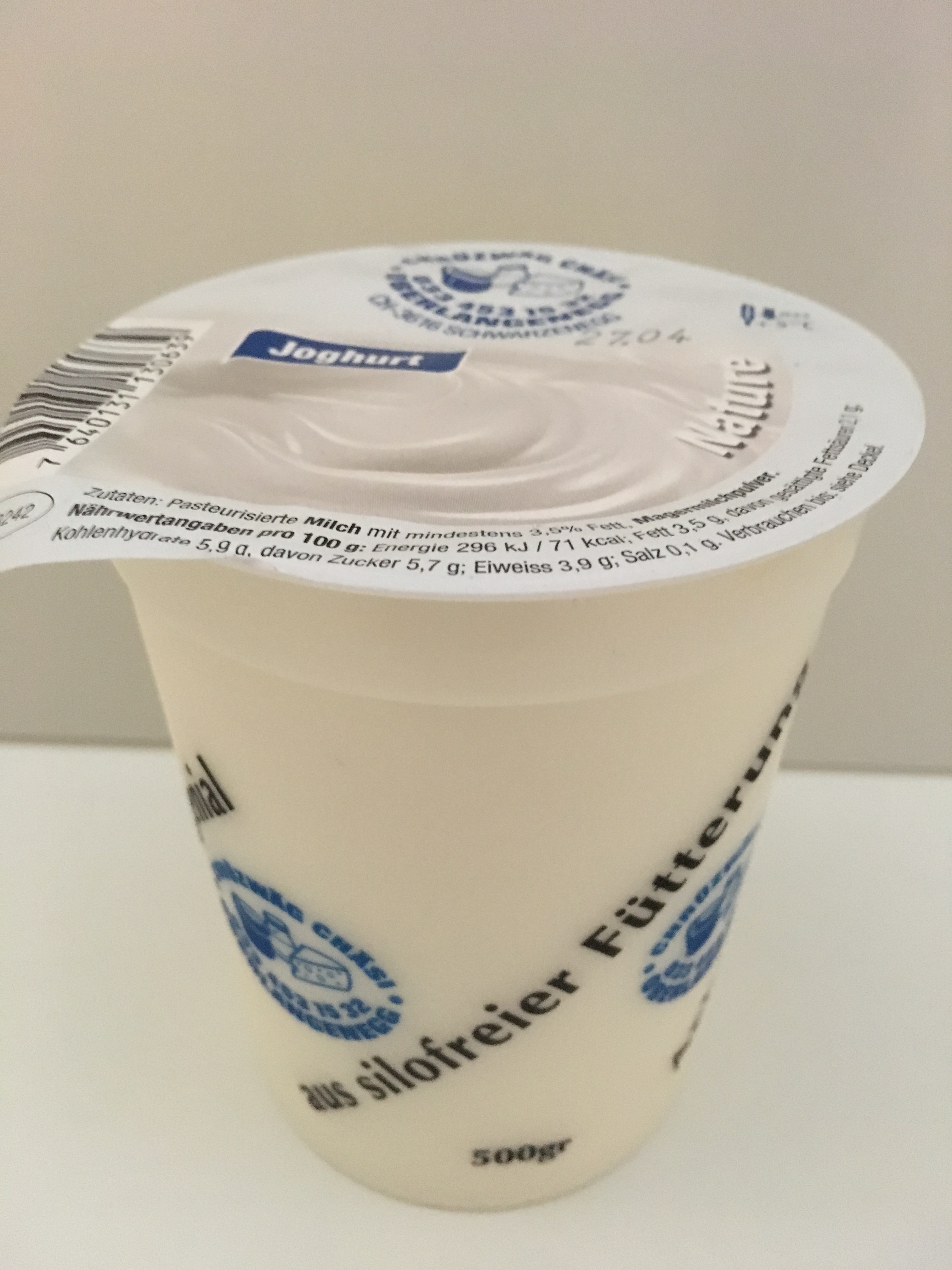 Joghurt: Natur aus der Käserei Chrüzwäg 500gr