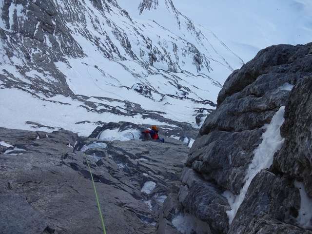 Eigernordwand mit Bergführer Grindelwald