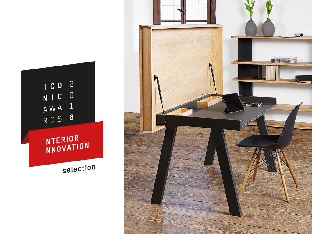 Iconic Award for the dining and working table Celerina