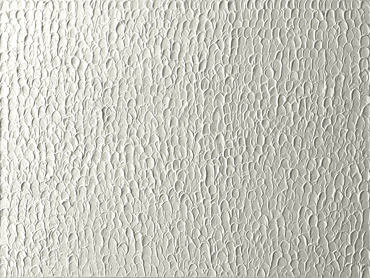 Absract painting white snow - Peinture abstraite mont blanc neige