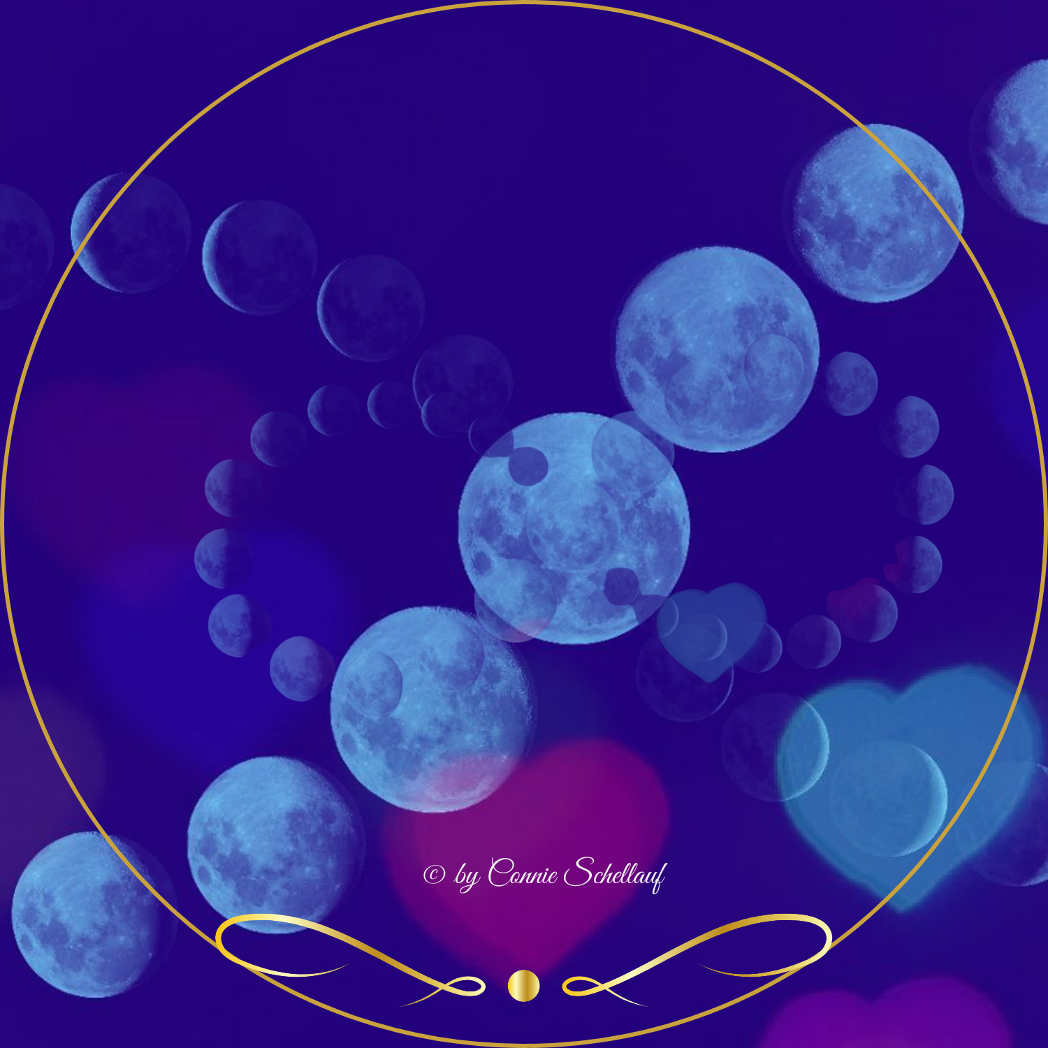 Mond Energie Ritual mit Connie Schellauf stelle mir Deine Frage Dein Wunsch
