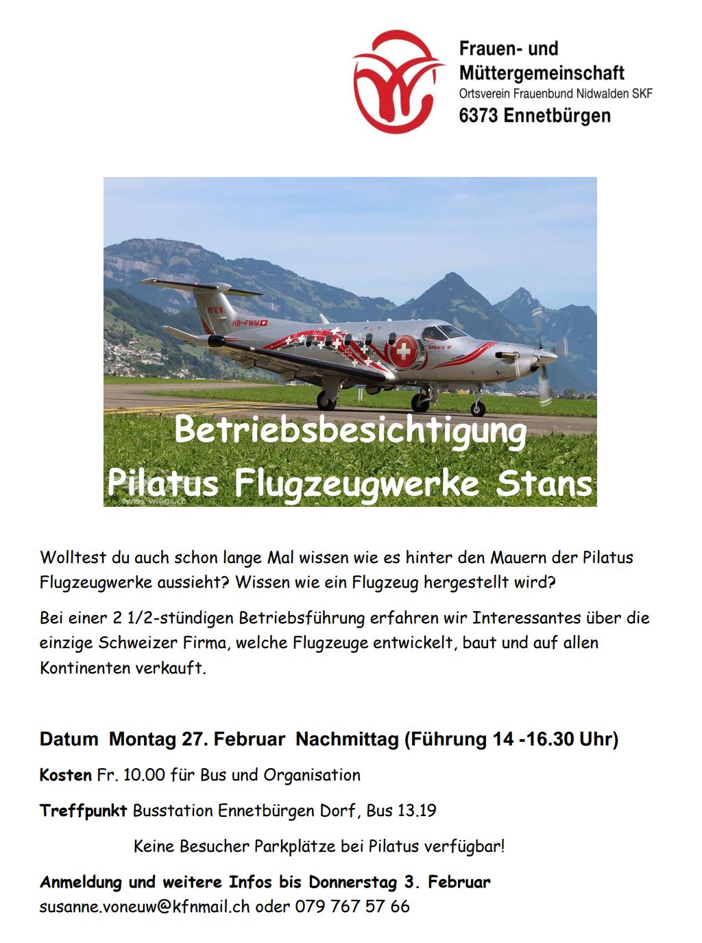 Flyer Pilatus BetriebsbesichtigungJPG
