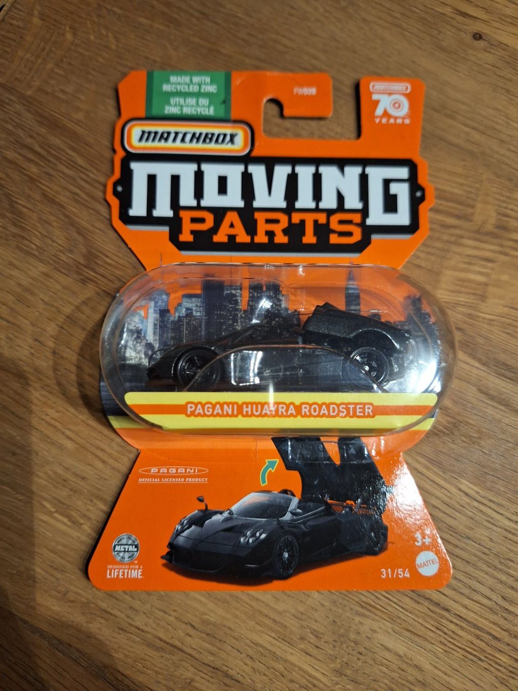 Matchbox Moving Parts 2023 Pagani Huayra Roadster 31/54