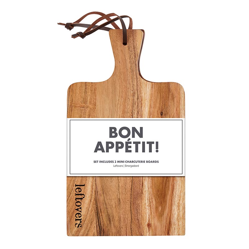 Face To Face Mini-Charcuteriebretter – Bon Appetit – 2er-Set