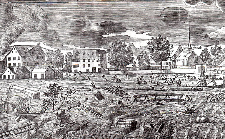 Sihlhochwasser 1732