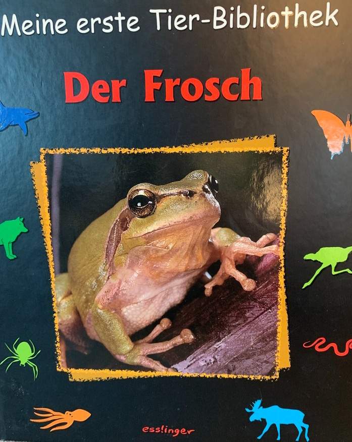 Meine erste Tier-Bibliothek- Der Frosch