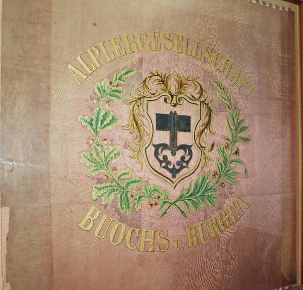 Älplerfahne 1874 Buochs und Ennetbürgen