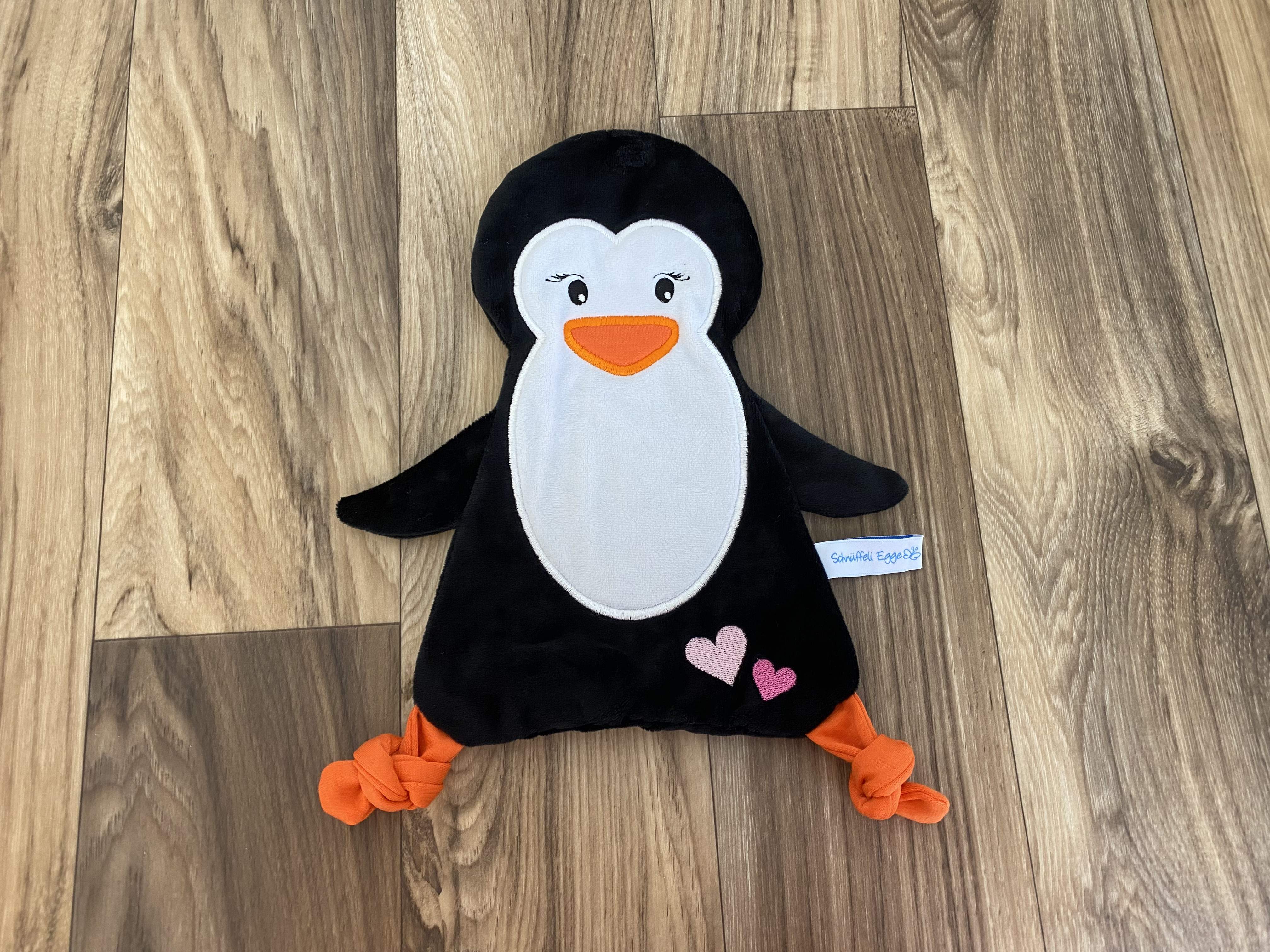 Schnüffeltuch Pingu mit Name