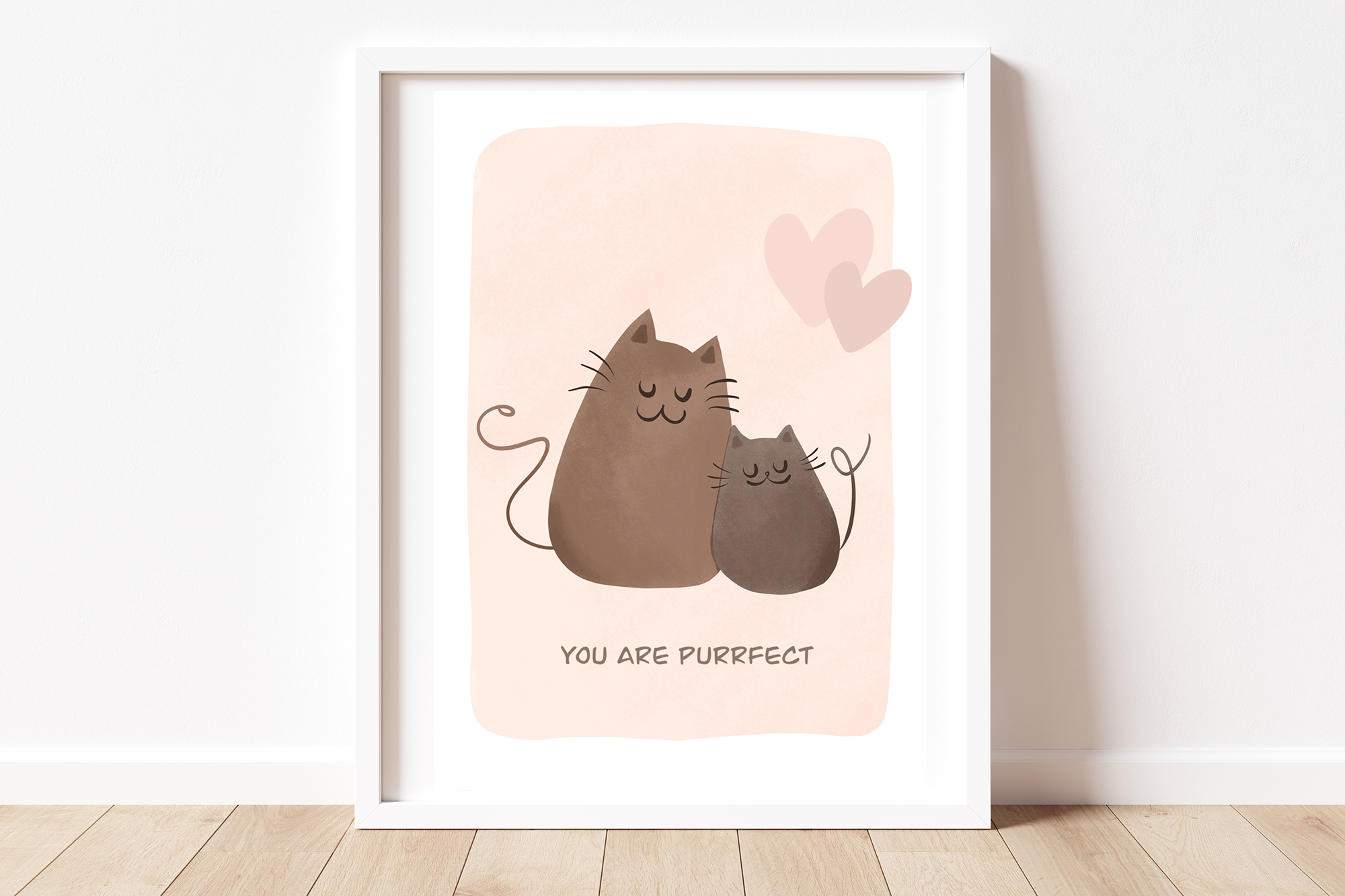 You are purrrrfect Poster