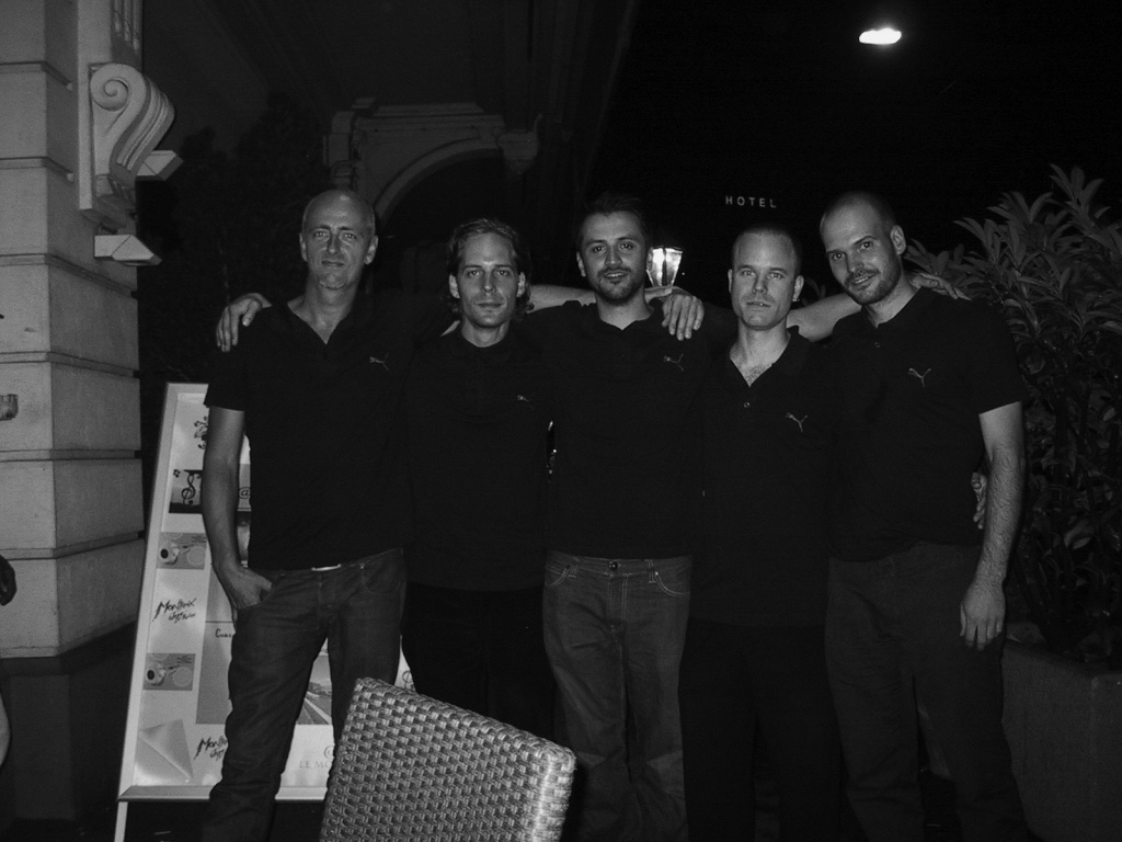 Patrick, Jean Paul, Reto, Lukas - Montreux
