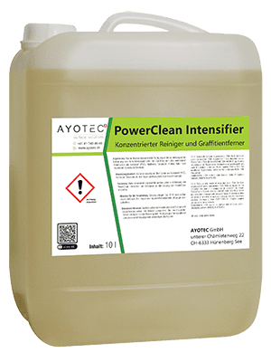 PowerClean Intensifier | Leistungsstarkes Konzentrat entfernt mühelos Emulsionen, Dispersionen und andere Verschmutzungen.