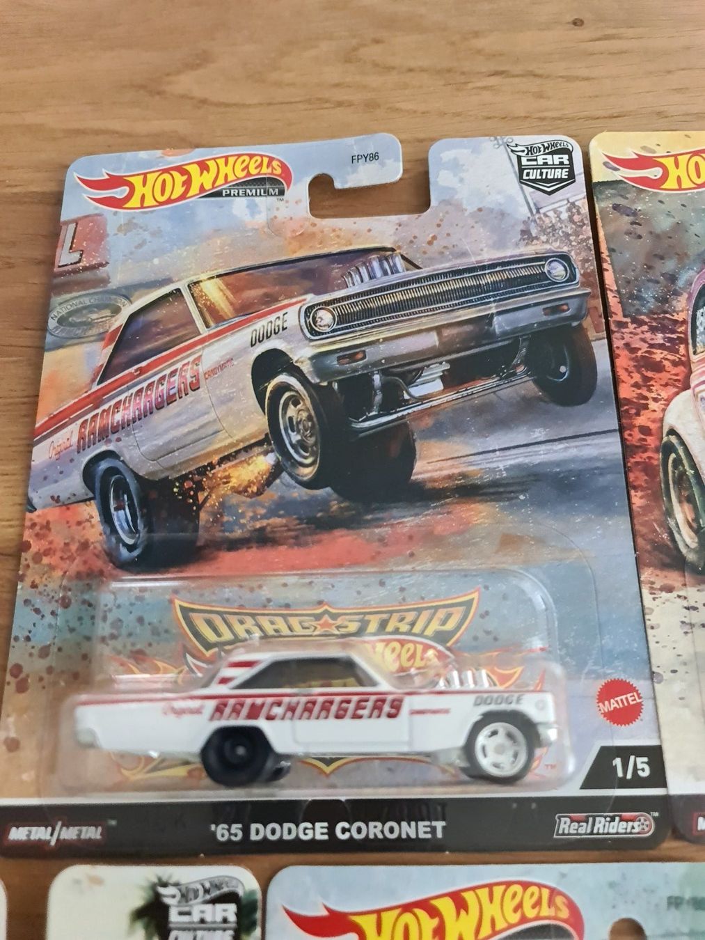 *Black Chase* Hot Wheels Premium Set Car Culture Drag Strip